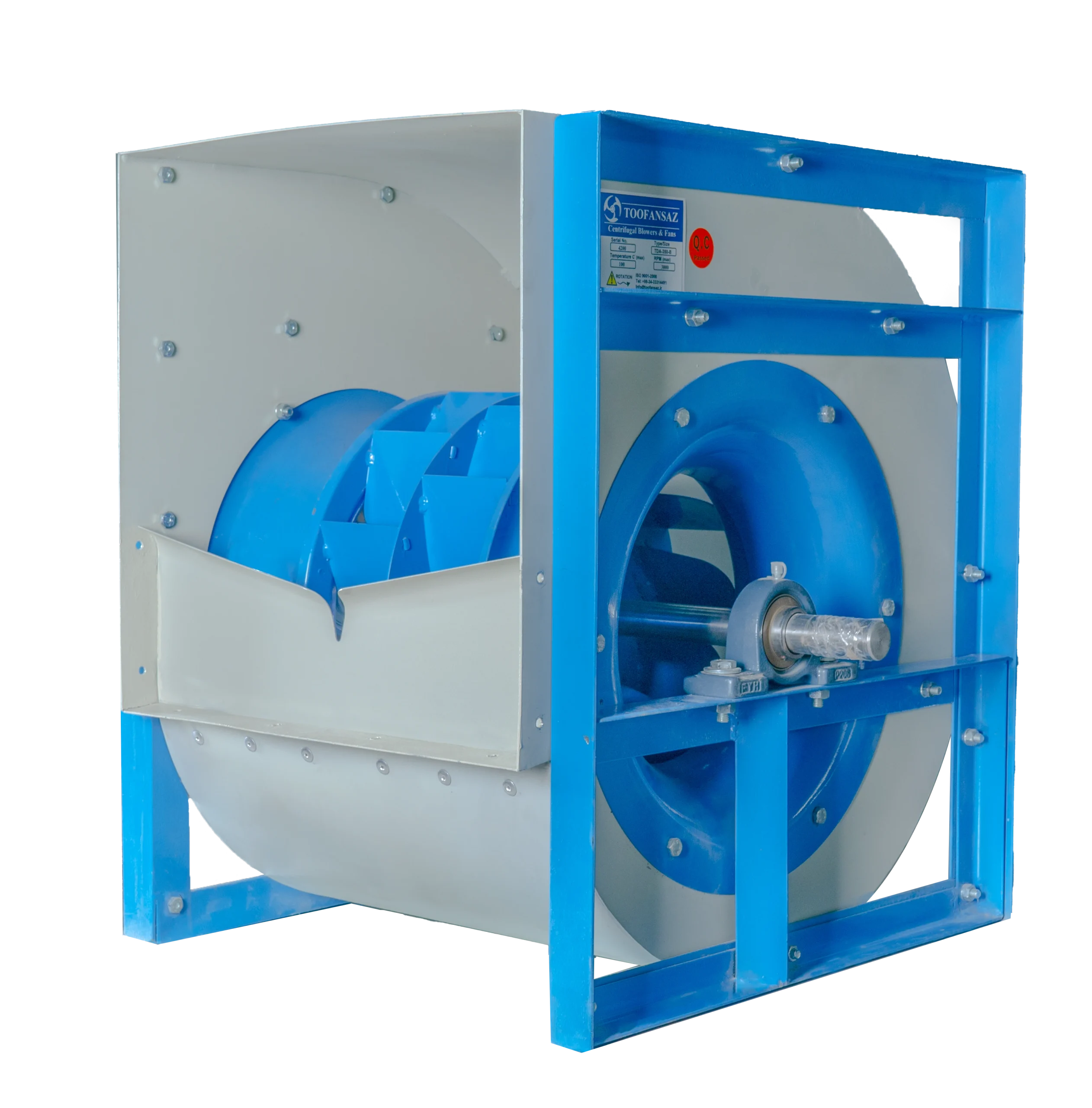 فن بکوارد: انتخابی ایده‌آل برای تهویه صنعتی